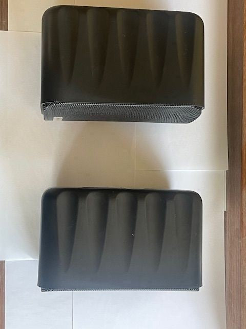 Audibax PR-42T Schwarz 4 Zoll Lautsprecher 100V 2-Wege Installation 75W mit Stän