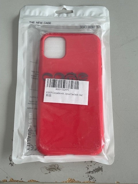 iphone 11 Handy Hülle mit schutzglas (Good Luck) Rot