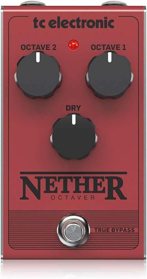 TC Electronic NETHER OCTAVER Klassisches vollanaloges Oktavpedal Effektpedal