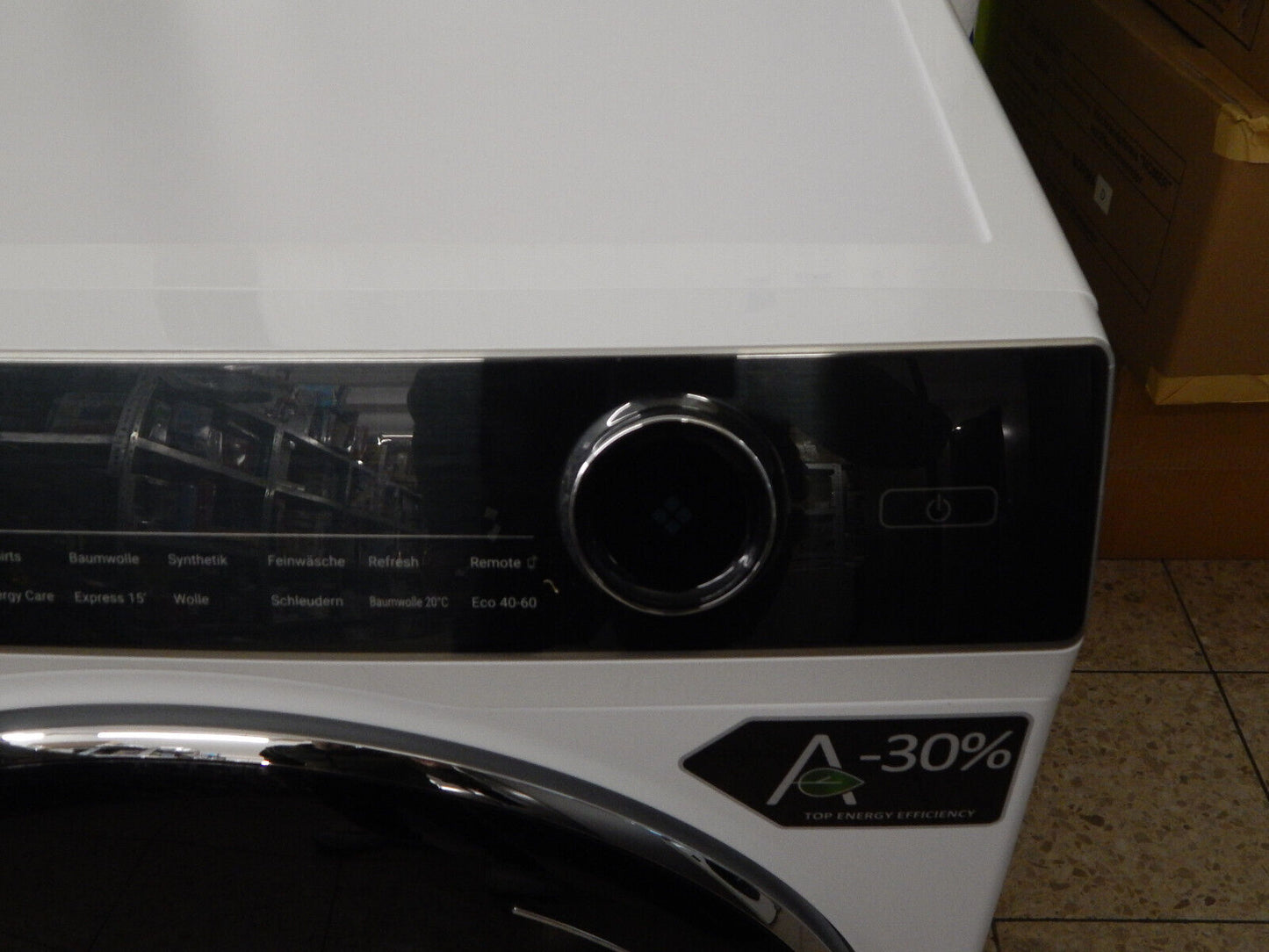 Haier 11 kg Waschmaschine HW110-B14979U1, Mengenautomatik 1400U/min in Weiß