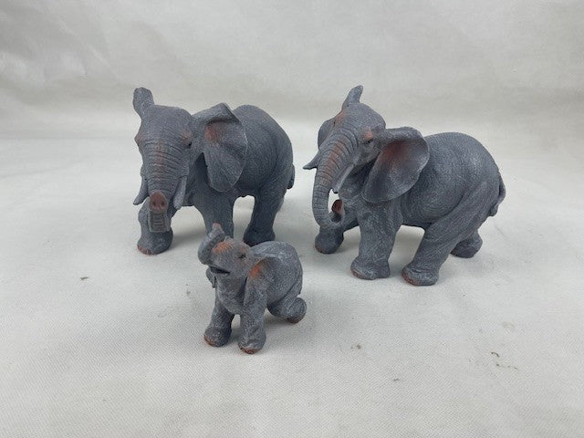 Elefanten Familie Dekofiguren 3er-Set (B-Ware)