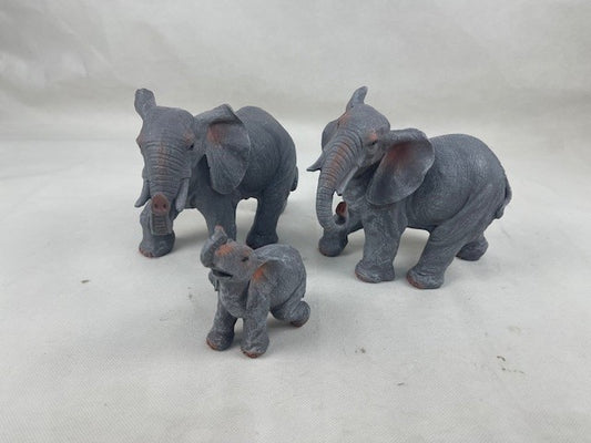 Elefanten Familie Dekofiguren 3er-Set (B-Ware)