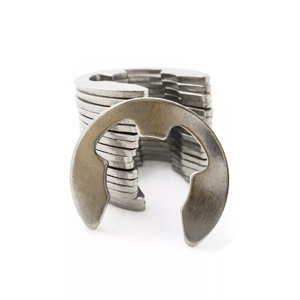 E-CLIP Außen Sicherungsring Sprengring für Welle DIN 6799 Edelstahl 1,5mm - 15mm