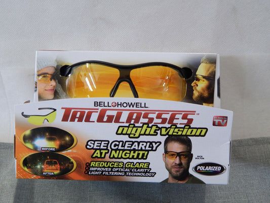 Bell und Howell Tag& Nachtsicht Brille-Sportsonnenbrille Männer/Frauen   