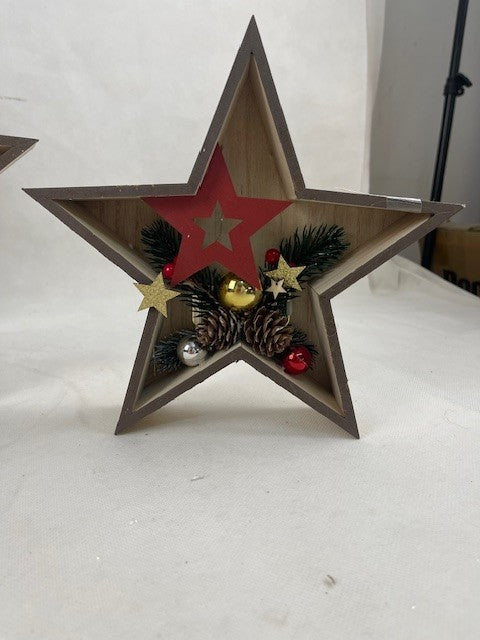 LED-Sterne "Xmas", 3er-Set Rot