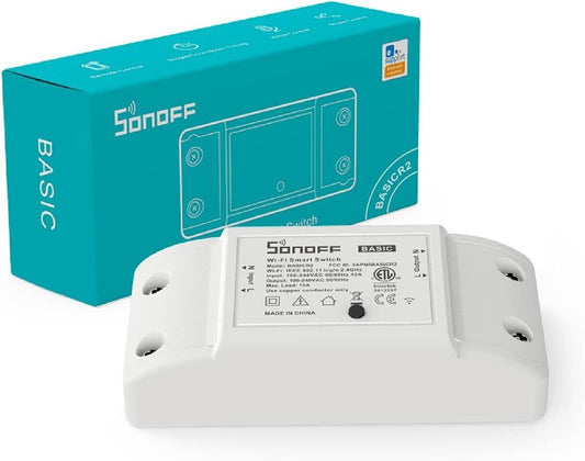 Intelligenter WLAN Lichtschalter, SONOFF BASICR2 10A