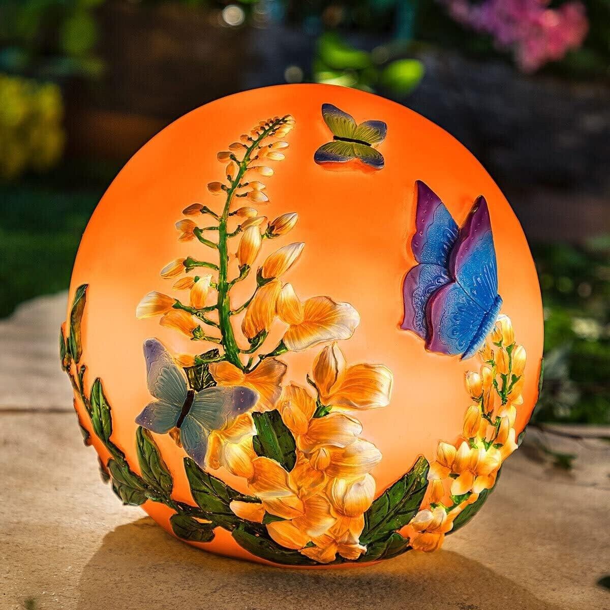 LED-Kugelleuchte Blumenwiese