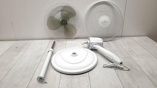 Schwenkbarer Standventilator ANJI DEPOT weiß