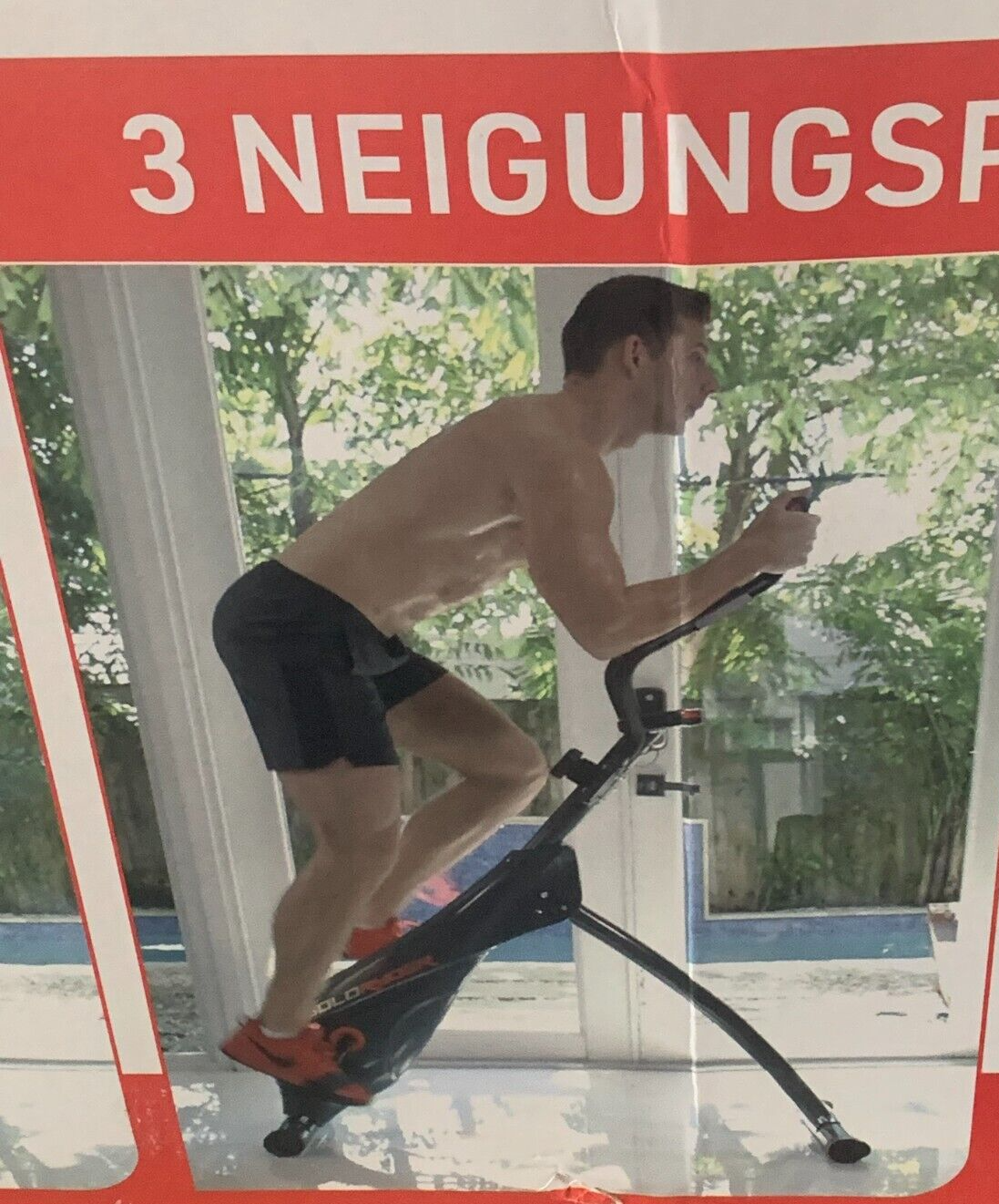 Heimtrainer Solo Ryder Fitnessgerät Fettverbrennung Ausdauer Sport Training Heim