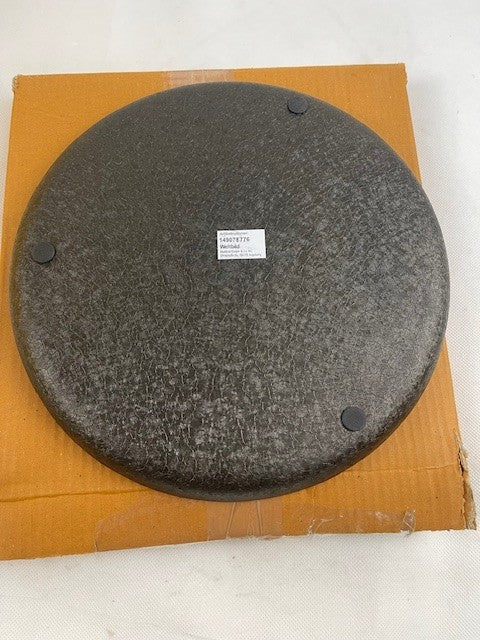 Metell-Tablett mit 4 Magnet-stab-Kerzenhalter