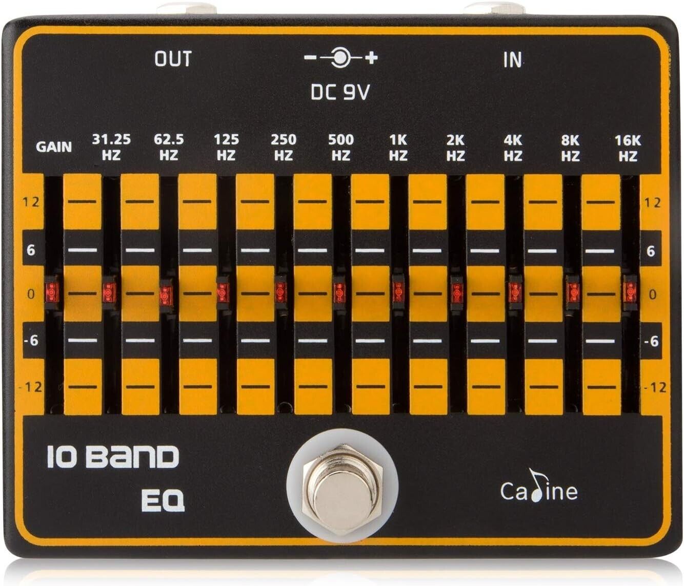 Caline CP-24-10 Band EQ Equalizer Pedal