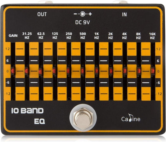 Caline CP-24-10 Band EQ Equalizer Pedal
