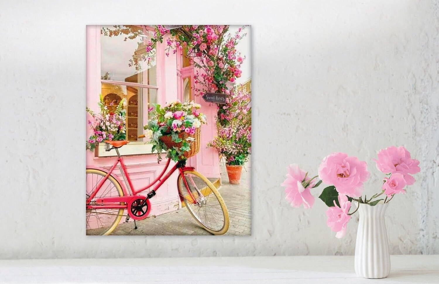 Diamond Painting Bicicletta 40x50 cm Basteln Sie Ihr eigenes Kunstwerk Deko