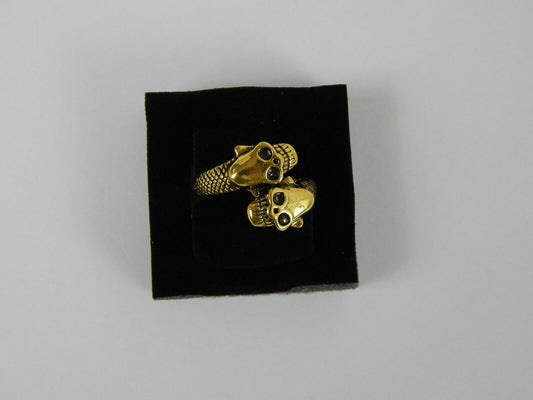 Magie Ring aus Edelstahl Damenring Herrenring mit Drachenmotiv Größenverstellbar