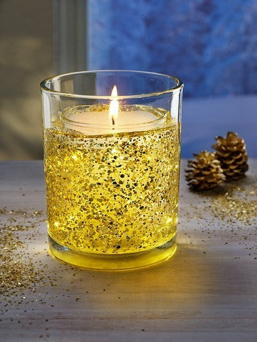 Kerze mit LED-Lichterkette, 20 LEDs Deko Wohnungsdeko Romantische Dekoration