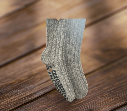 Vital Comfort Socken Stopper, 1Paar (hellgrau)
