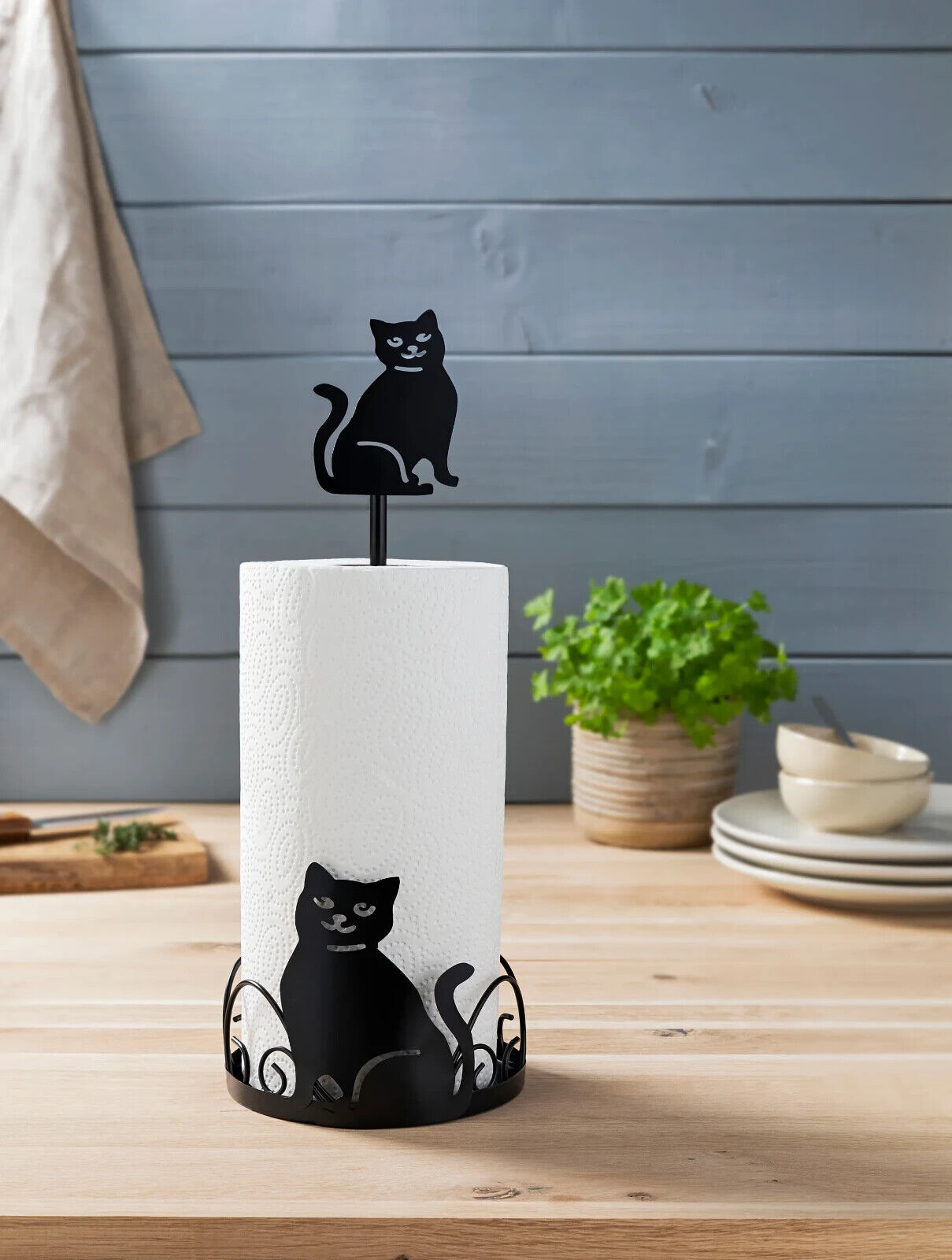 Küchenrollenhalter "Katze"