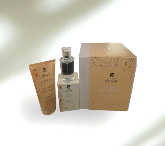 BioNike Geschenkbox So Pure Incanto d'Ararmonia Golden Vanilla und Iris - Eau de