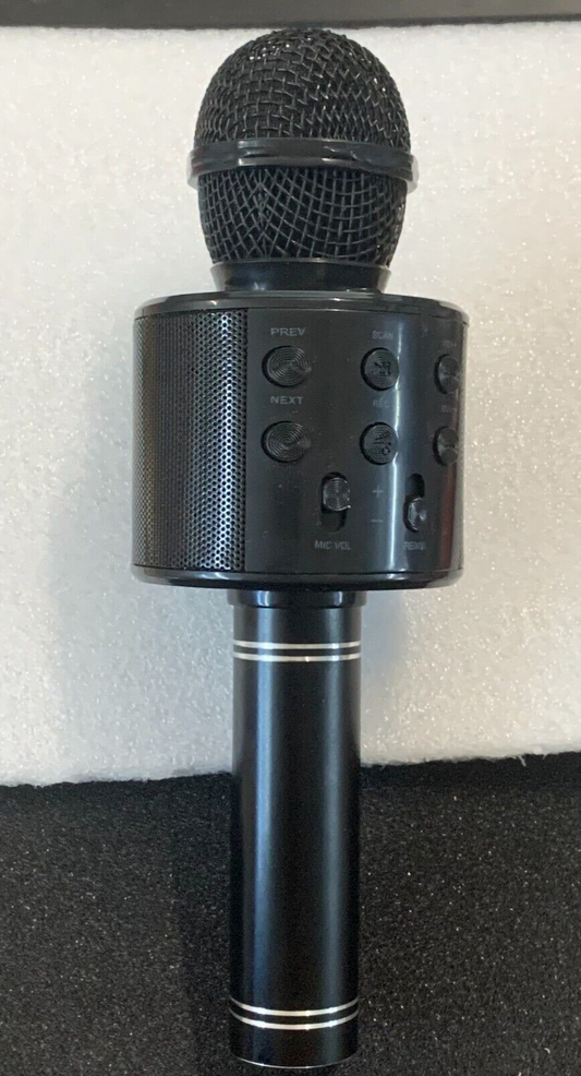 WS-858 Bluetooth-Mikrofon, kabellos Schwarz