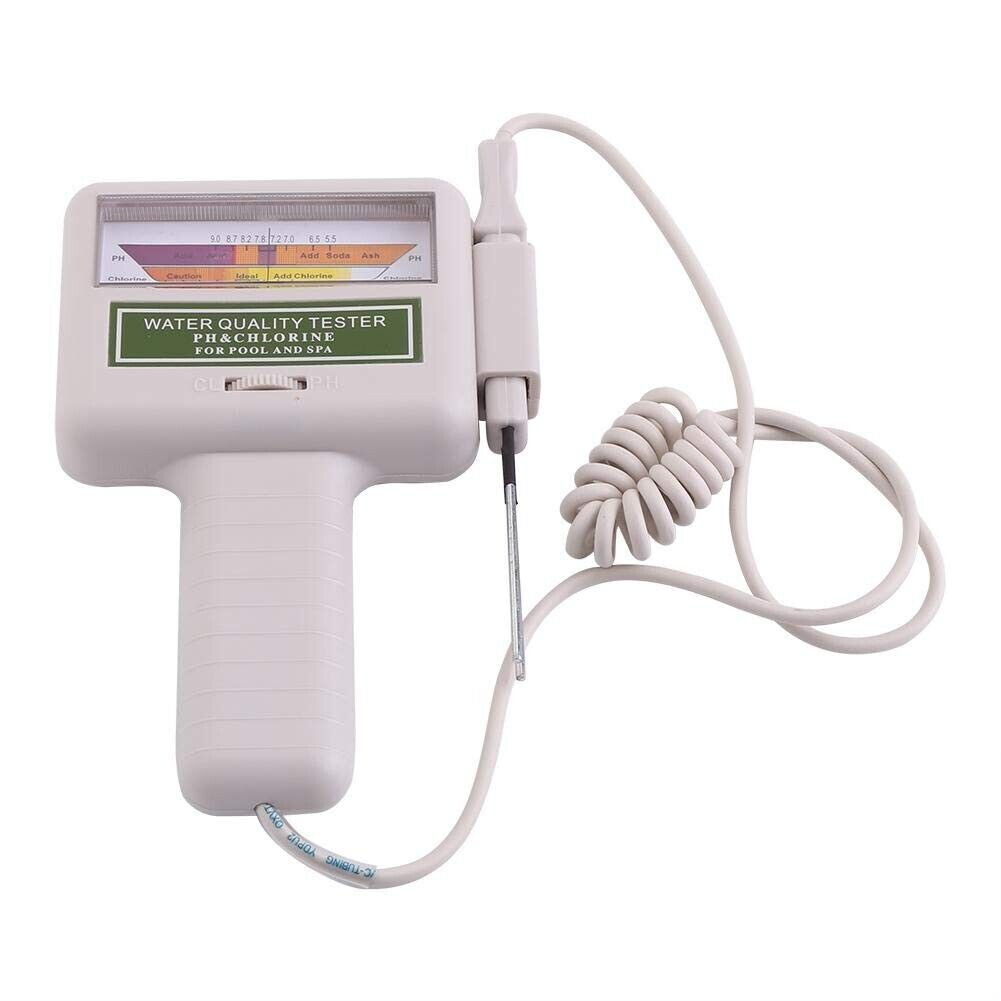 PH Tester Chlor Level Meter Wasserqualitätsmessung Monitor Checker für Schwimmba