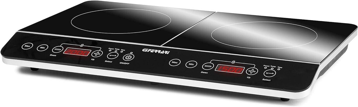 G3 Ferrari G10047 Hi-Tech Chef Induktionskochfeld 2 Platten Kochfeld kochen