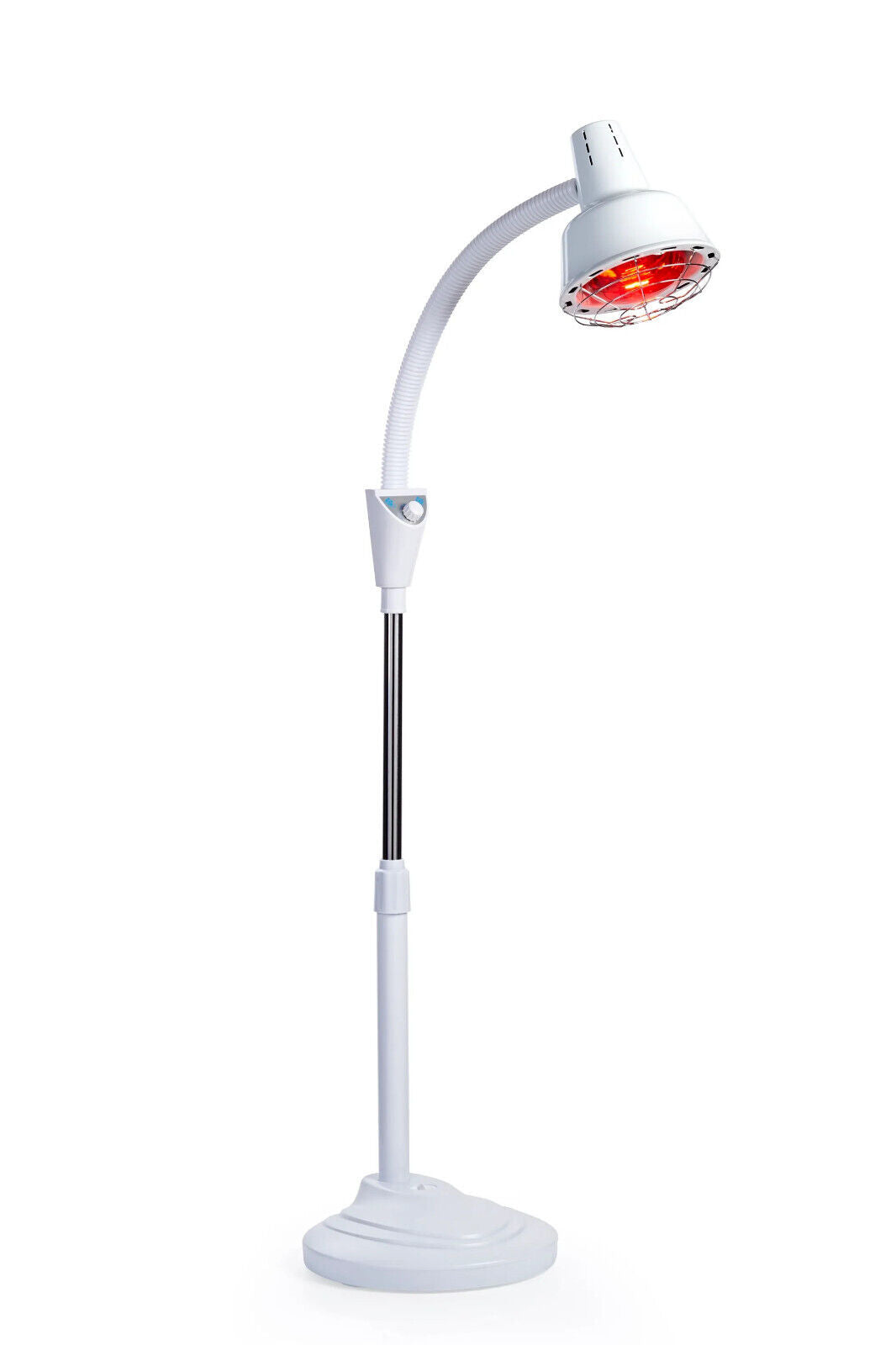 Orbisana Infrarotlampe mit Standfuß 152cm hoch in Weiß