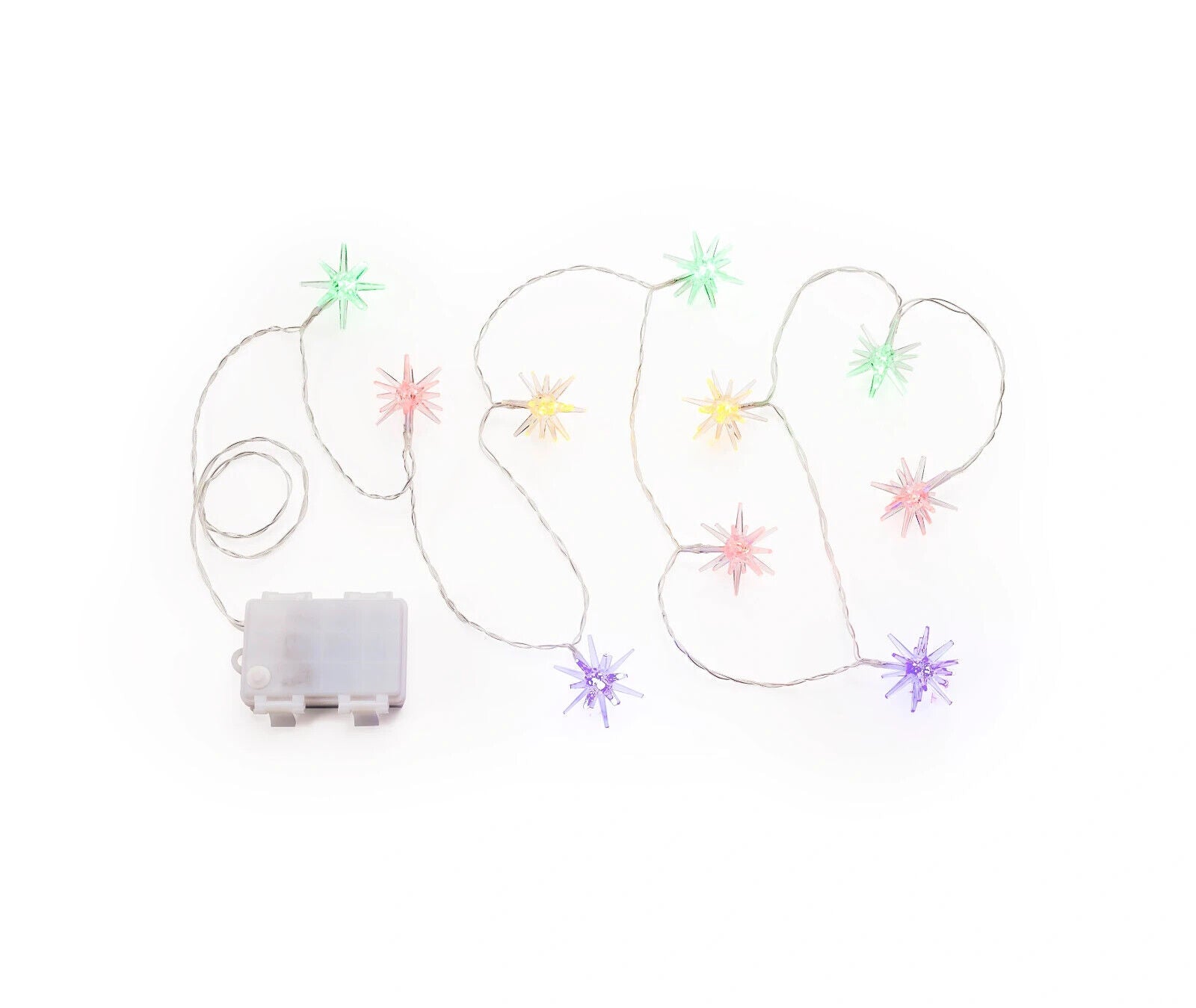 LED-Lichterkette "Polarsterne" 135 cm Gartendeko Deko LED Outdoor-Girlande