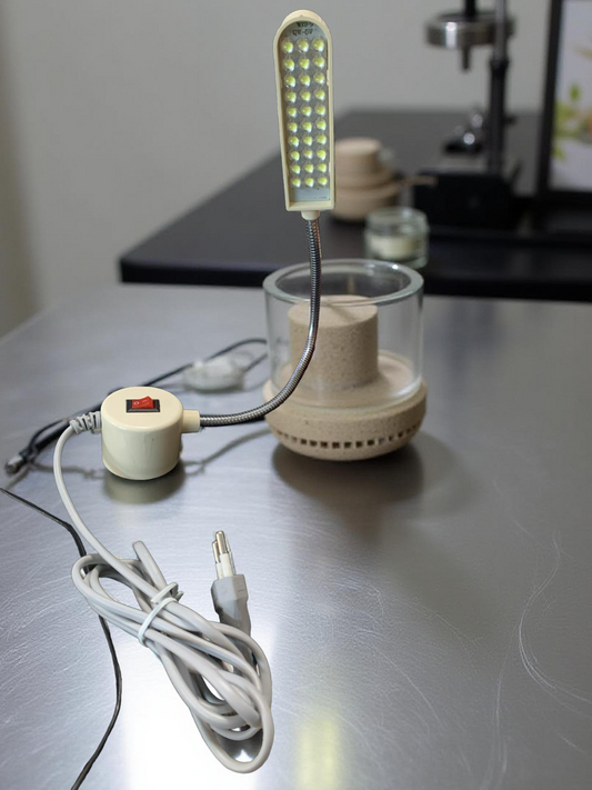 Nähmaschinenleuchte (30 LEDs) Schwanenhals-Arbeitsleuchte mit magnetischer Monta