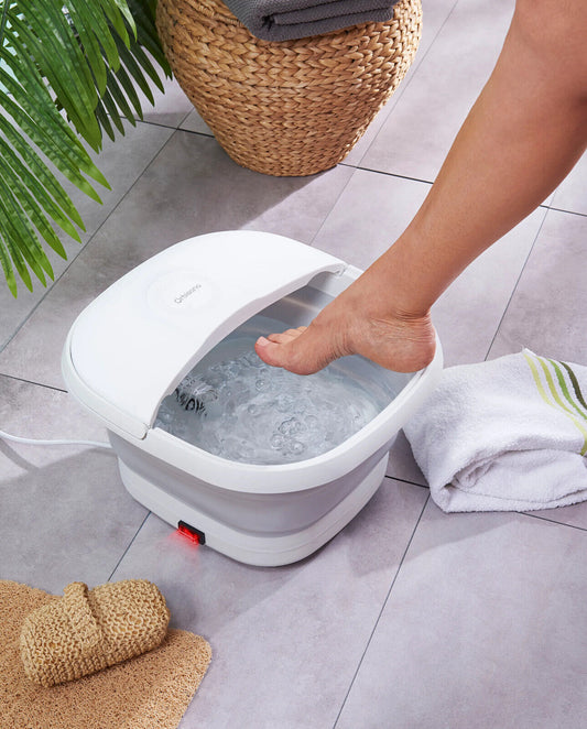 Orbisana Fußsprudelbad faltbar mit Wärmefunktion und Massage