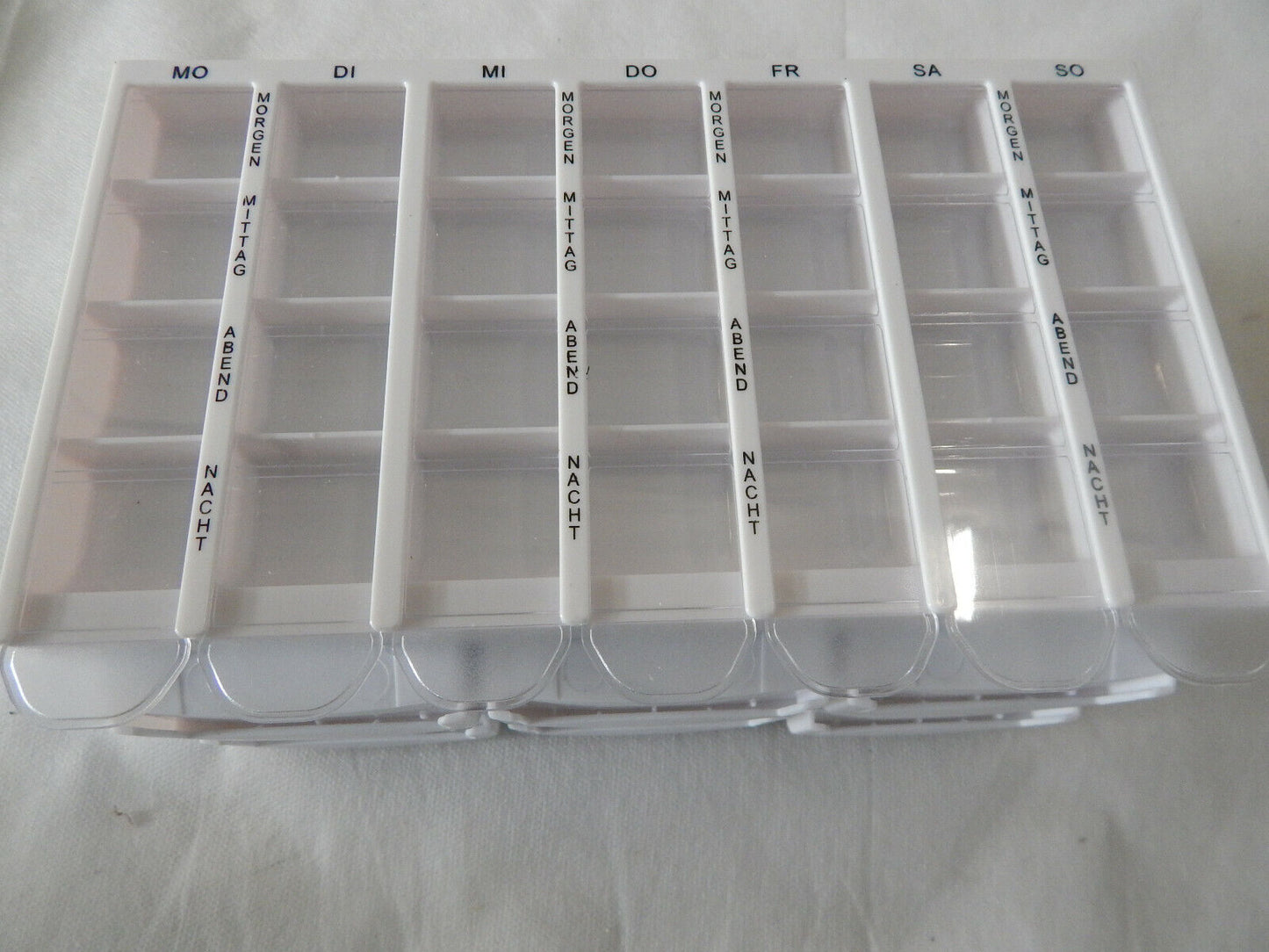 7 Tage  Pillendose Medikamentenspender und Aufbewahrung Box