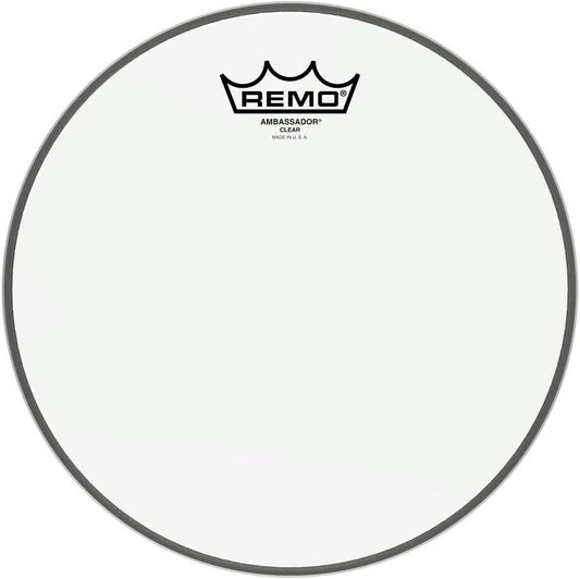 REMO Schlagzeugfell Ambassador Transparent 10 Zoll 25,4 cm