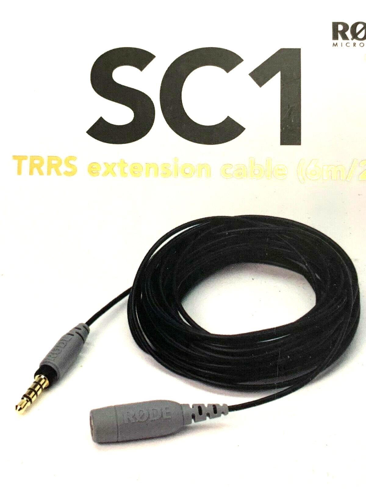 Rode SC1 Verlängerungskabel Rode SC1 6m TRRS Kupplung auf TRRS Stecker