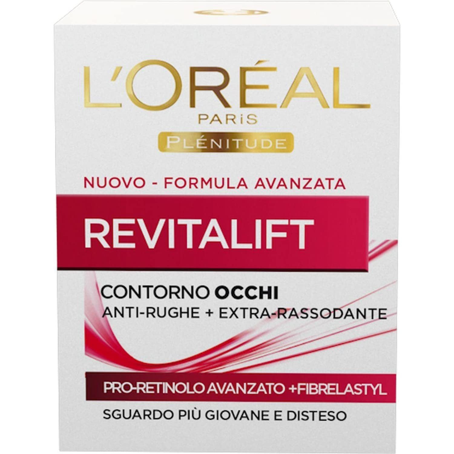 L 'Oreal Fülle Revitalift Anti-Falten + Straffende Augencreme 15 ml