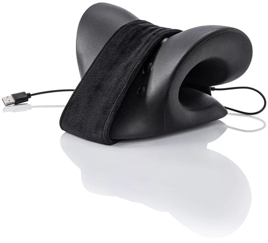 Orbisana Nackenstrecker Ergonomische Krümmung zur Stütze der Nackenwirbel mit Wä