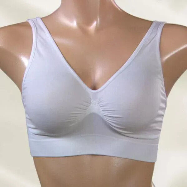 Ahh Bra 3er Set - Größe: XXXL - Pink, Blau, Limette Damen BH bei 30° Waschbar