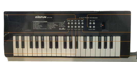 BF-3738 Elektrische Tastatur Schlüssel Bord 37 TastaturenElektrische Klavier Mik
