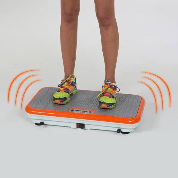 Vibroshaper Fitness Vibrationsplatte mit Zubehör Sport Fitness Gerät für Zuhause