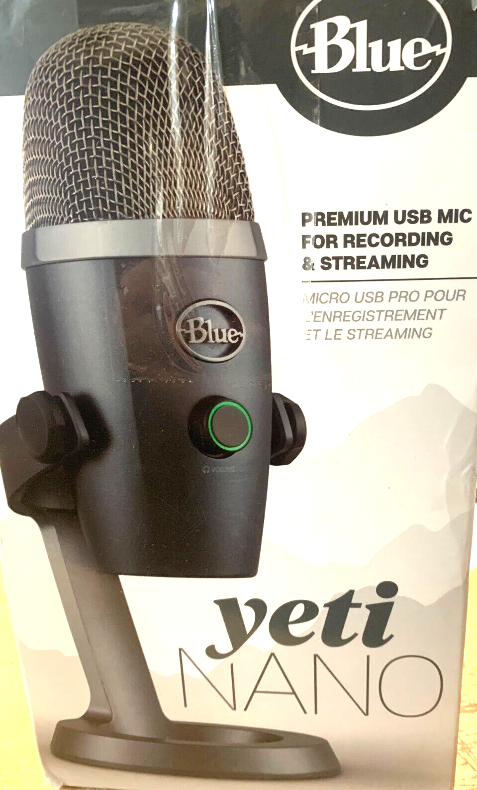 Blue Microphones Yeti Nano Premium USB-Kondensatormikrofon, Mit Blue VO!CE Vocal