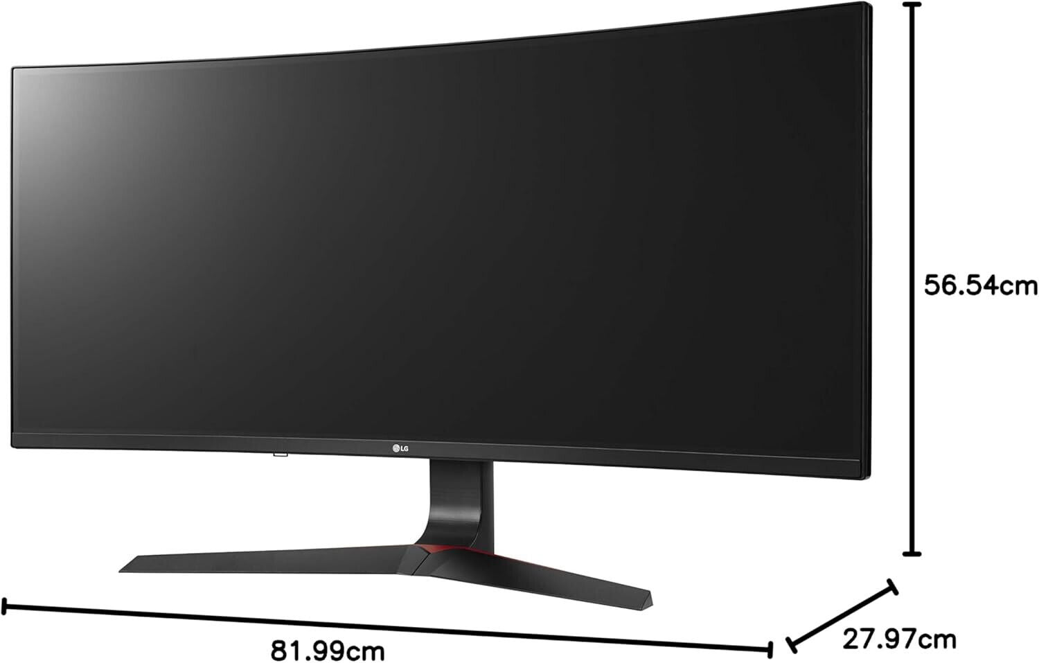 LG Electronics 34GL750-B (34 Zoll) Curved UltraGear Gaming Monitor 144Hz, 1ms