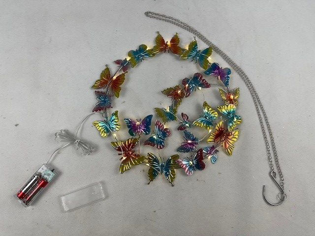 LED-Dekokranz "Butterfly", 28LEDs