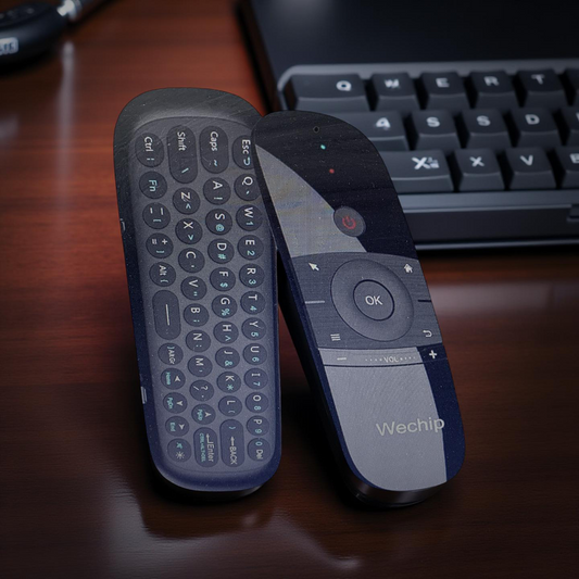 Docooler Wechip 2,4 G Fly Mouse, kabellose Tastatur, Fernbedienung, Infrarot-Fer