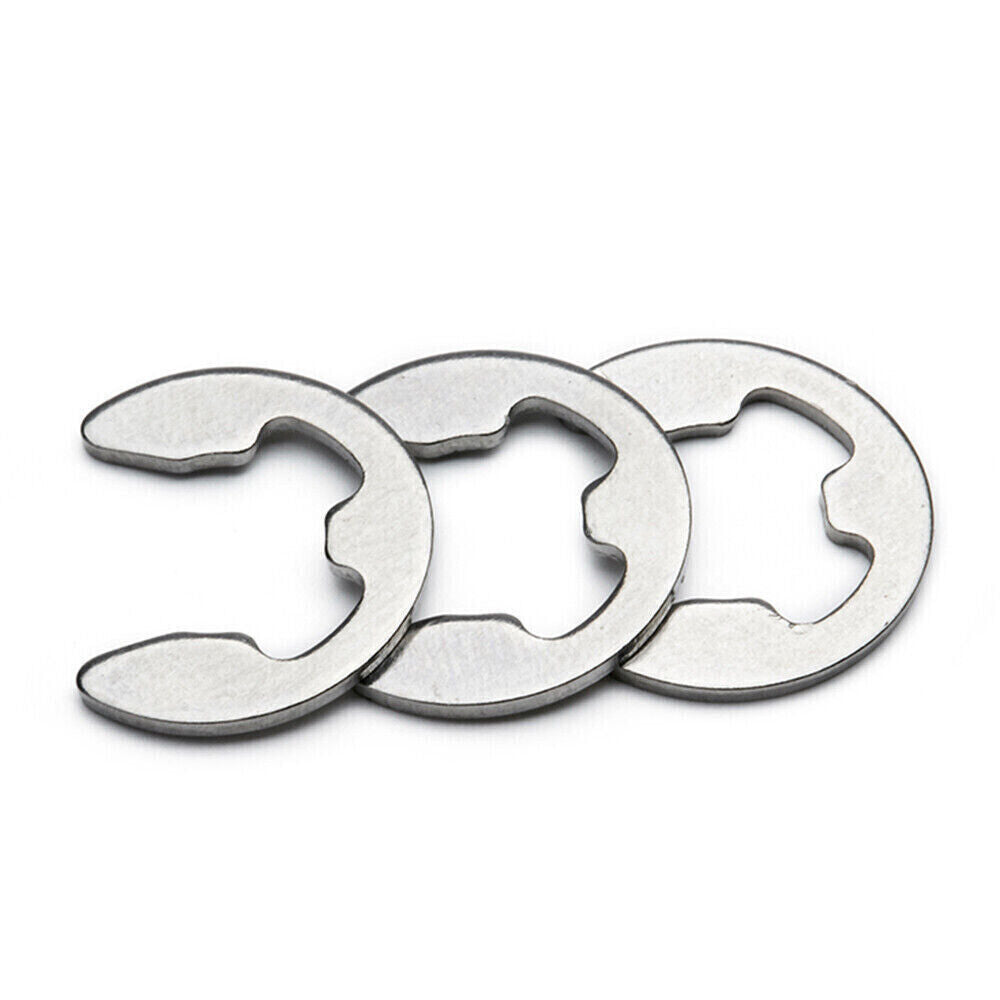 10 mm E-CLIP Außen Sicherungsring Sprengring für Welle DIN 6799 Edelstahl M10