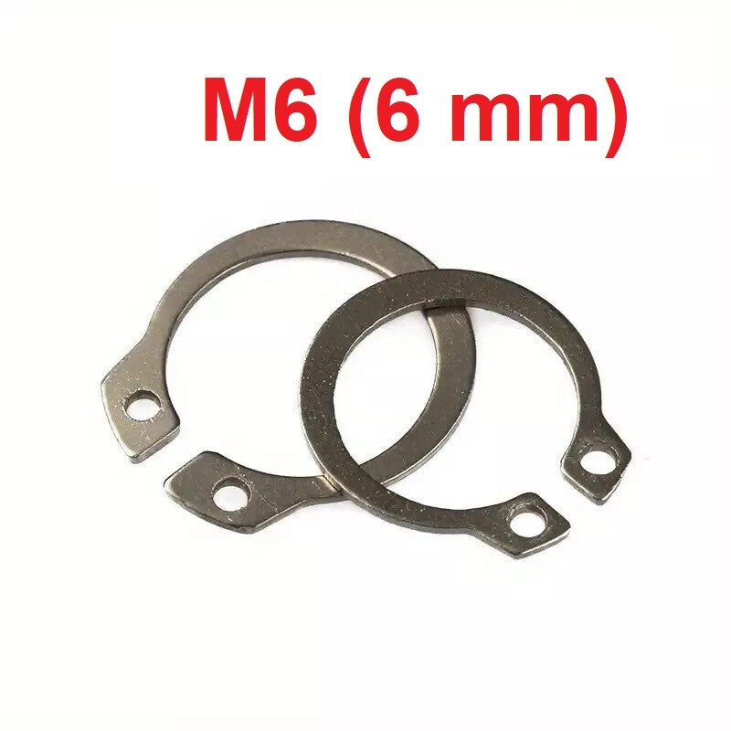 Sicherungsring M3 bis M25 DIN 471 Außen, Seegering, Edelstahl A2, 3mm - 25mm