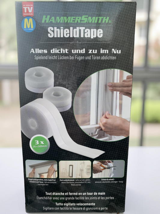 Hammersmith ShieldTape selbstklebendes Zugluftdichtungsband 3 Stk.