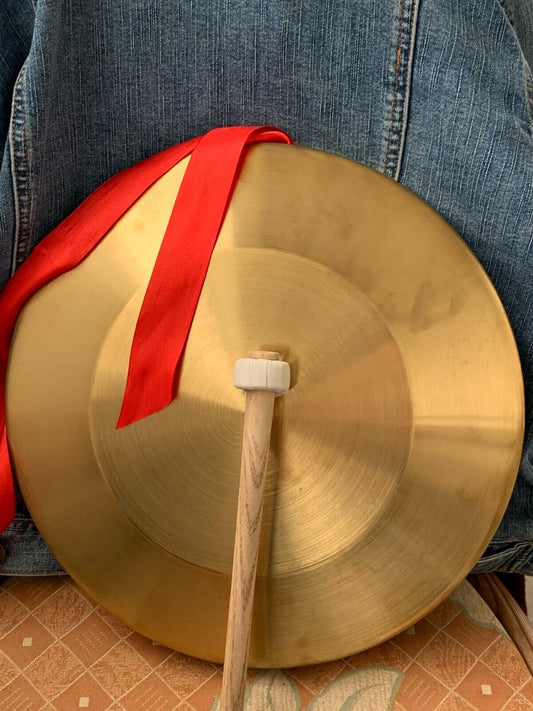Gong Meditation chinesisches traditionelles Instrument Gong ca 31cm