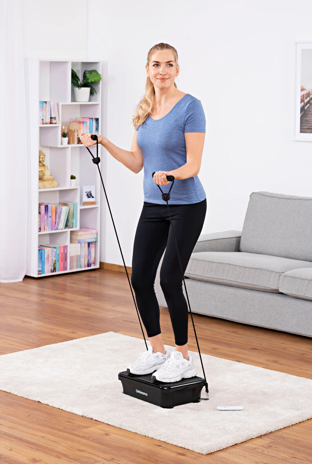 Orbisana VIP 350 Vibrationstrainer mit EMS Fitnessgerät Heimtrainer Sport Gerät