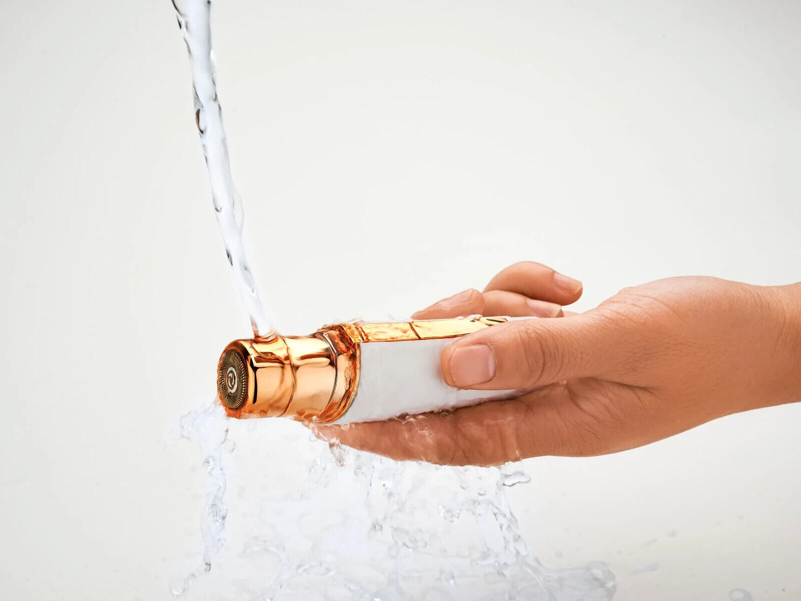 Roxy Pocket Shaver Frauen Rasierer Damenrasierer Gesichtshaarentfernung Rosegold