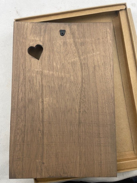 Holzbild "Glück"