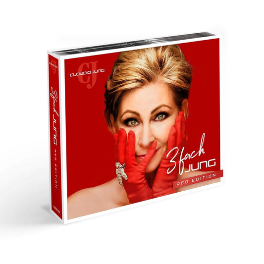 Claudia Jung - 3fach Jung (Red Edition) - Digipack - 3 CD - Neu / OVP