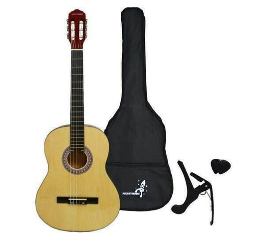 Rocket XF Series 4/4 Classical Guitar Pack (XF201AN)